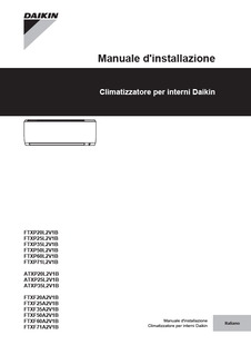 FTXP-L,ATXP-L,FTXF-A_3PIT512025-1C_2018_01_Installation manual_Italian download
